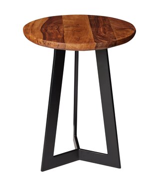 Wohnling Bijzettafel sheeshamhout 35x45 cm - WL5.664