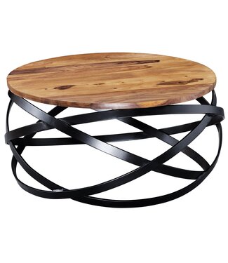 Wohnling Salontafel MANUR bruin 60 cm breed - WL5.679