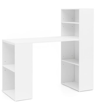 Wohnling Bureau PC- wit 120 cm breed - WL5.692