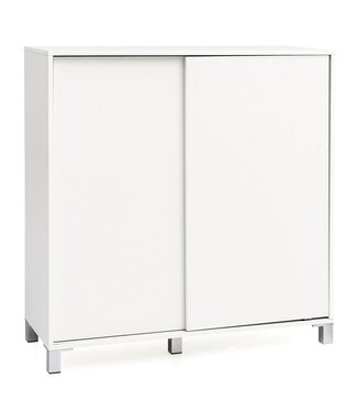 Wohnling Schoenenkast wit 38 cm breed - WL5.712