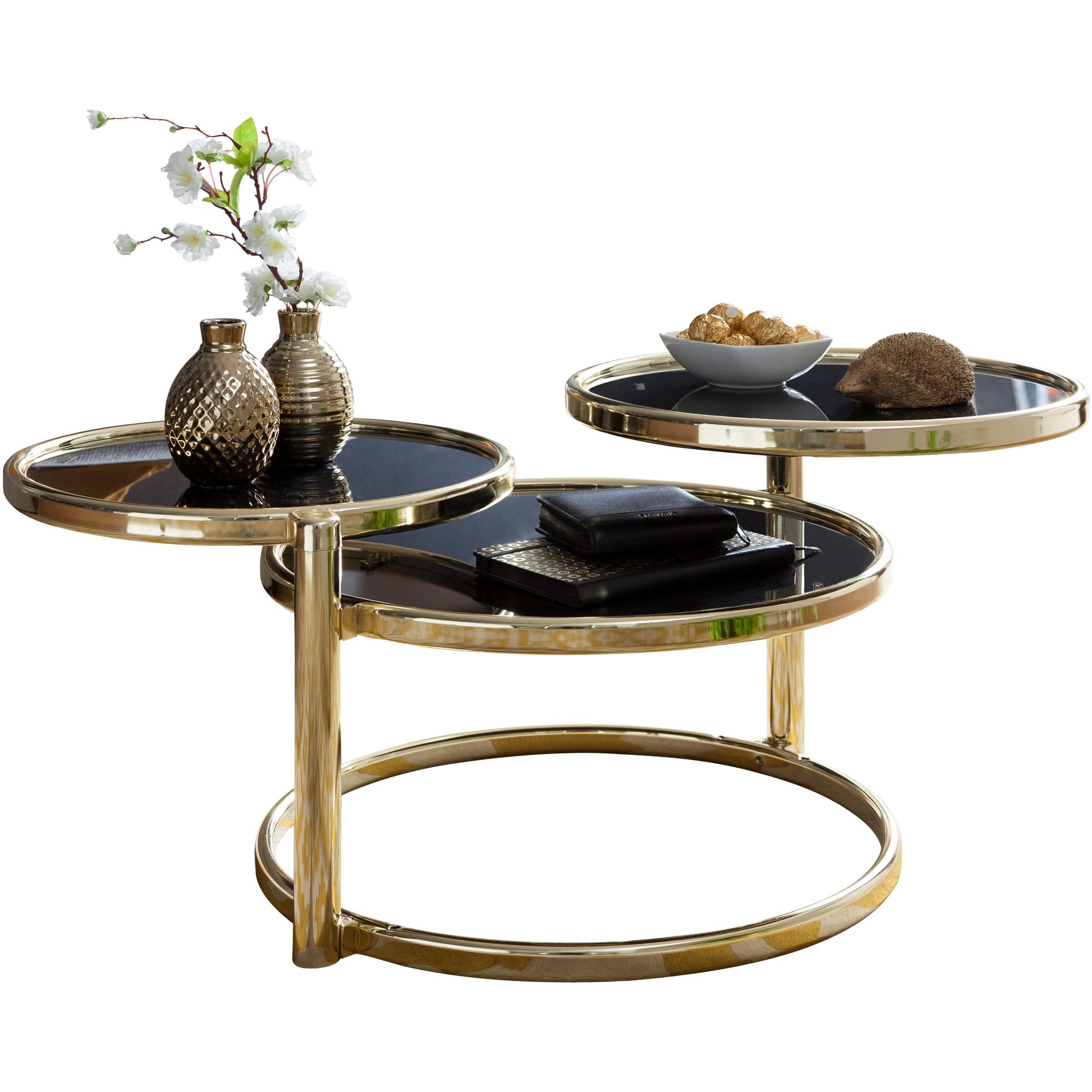 Salontafel SUSI zwart 58 cm breed