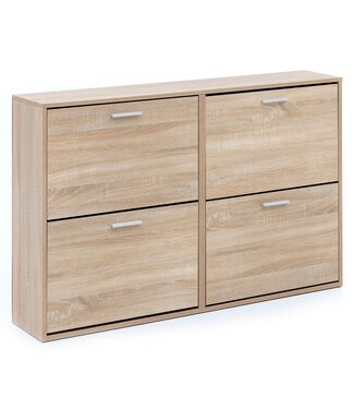 Wohnling Schoenenkast sonoma 120 cm diep - WL5.828