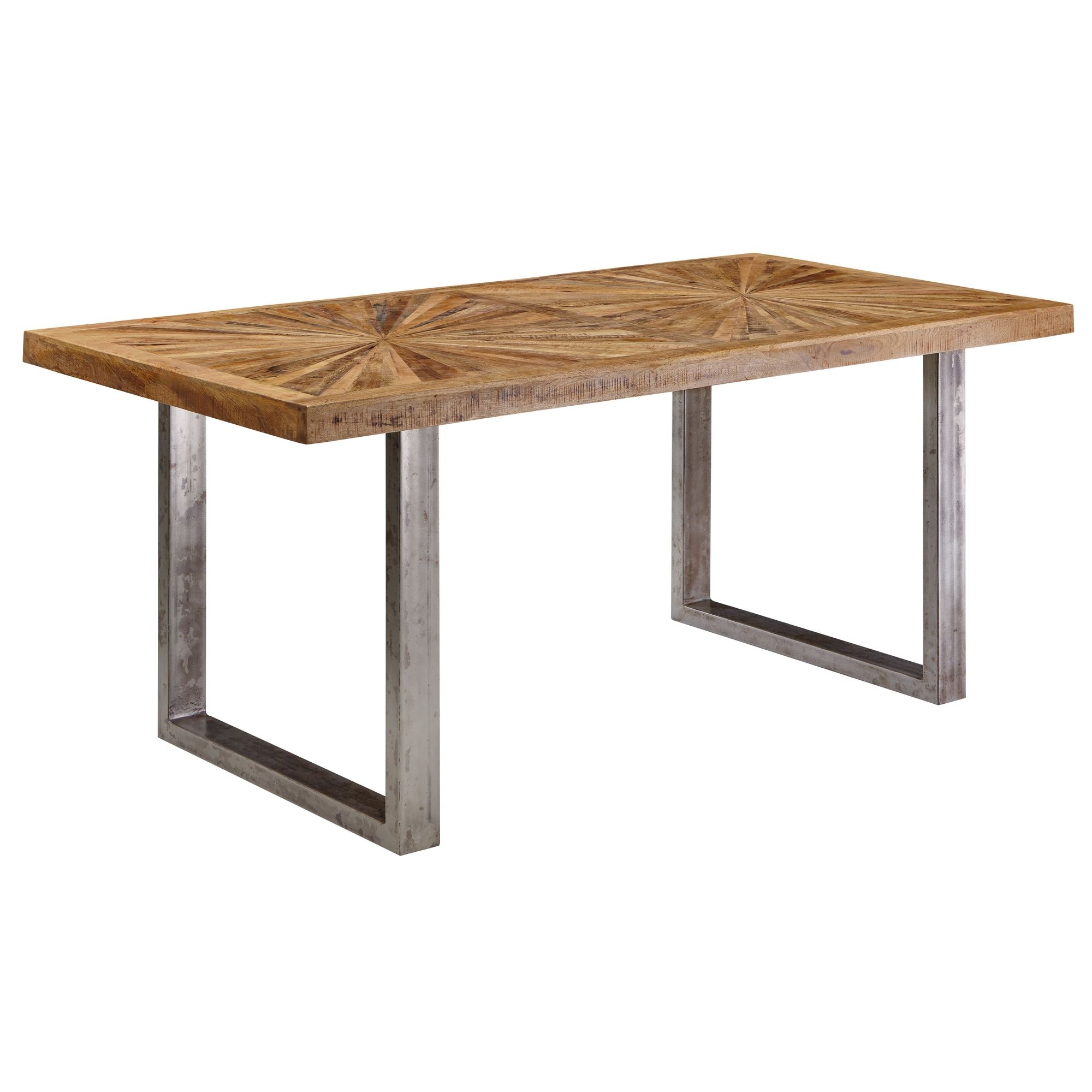 Eettafel mangohout 180 cm breed