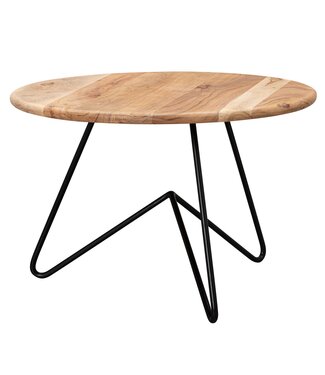 Wohnling Salontafel acaciahout 60 cm breed