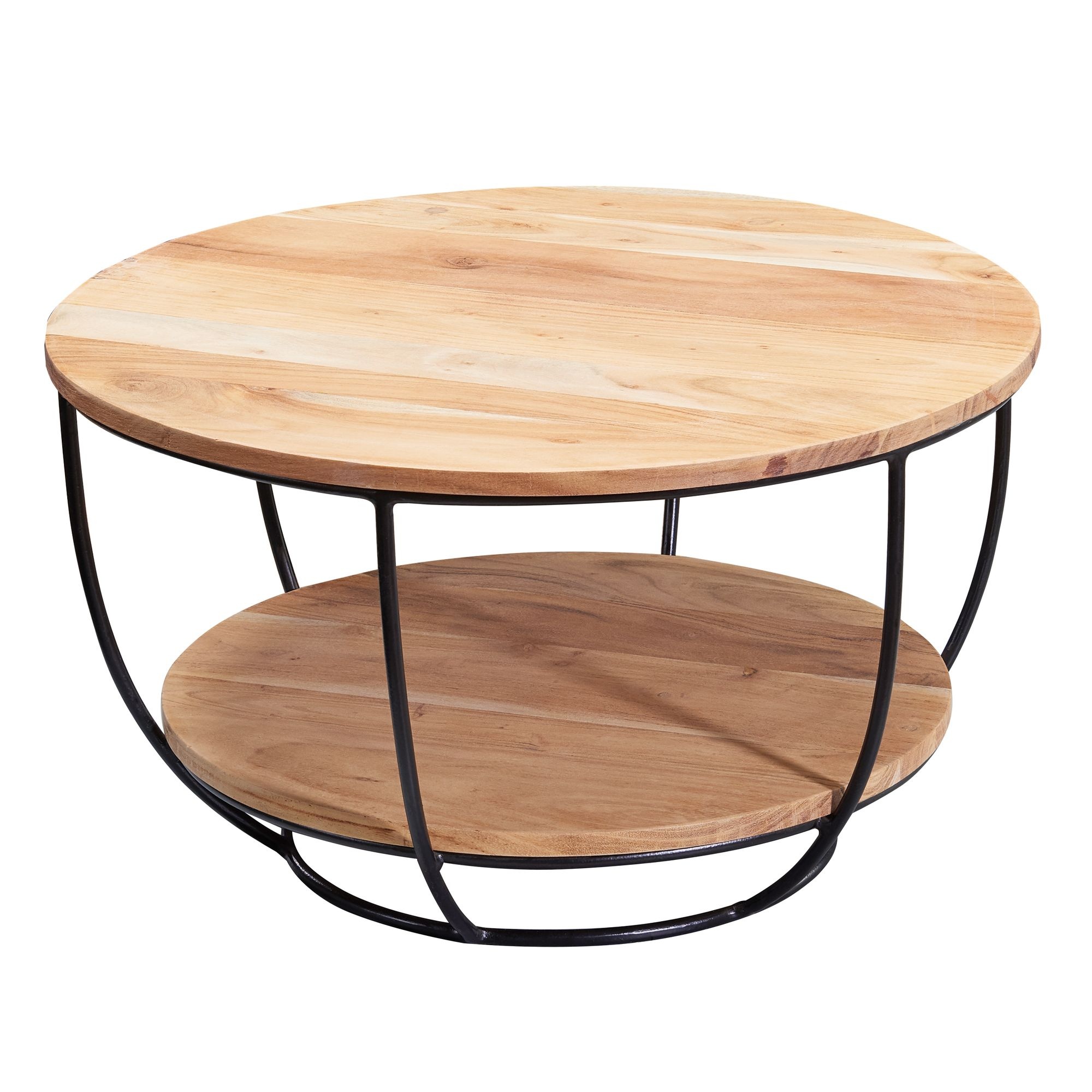 Salontafel acaciahout bruin 60 cm Bruin