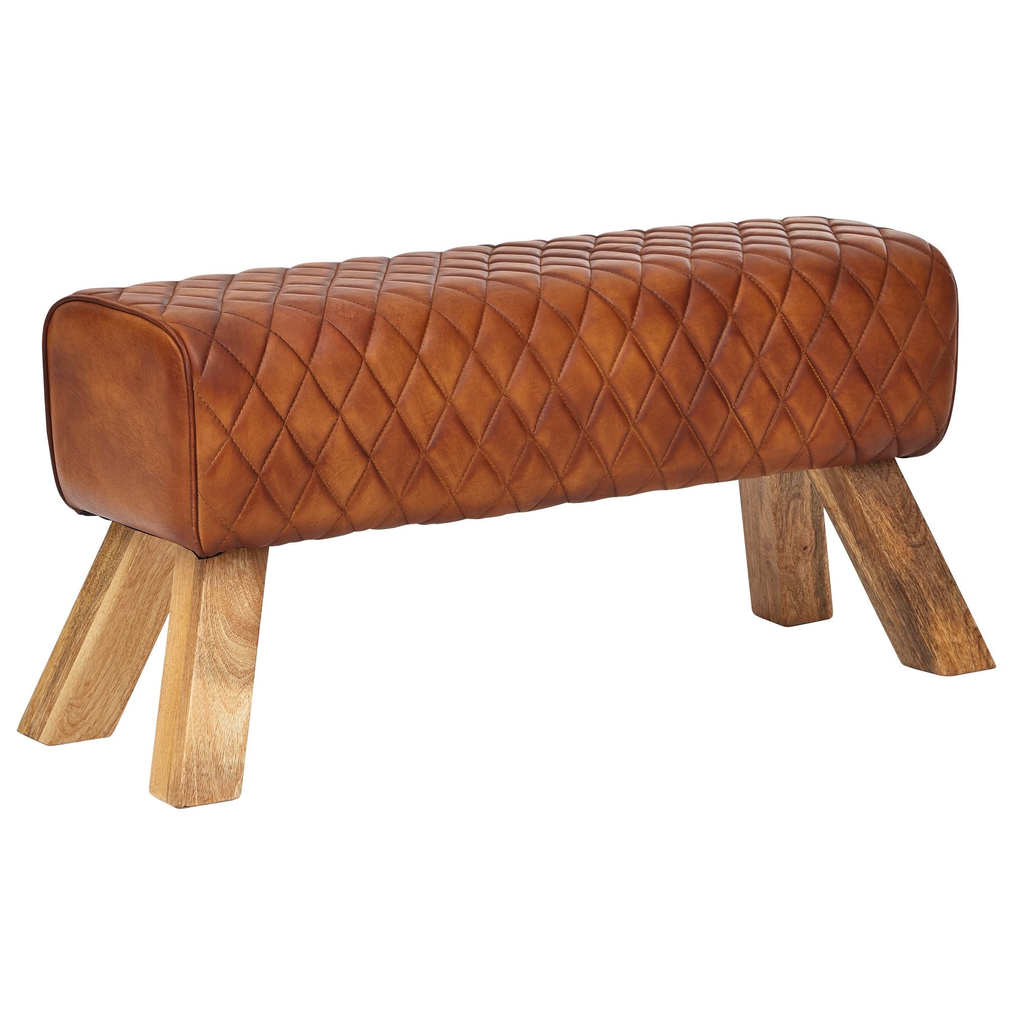 Bank echt leer 35x46x89 cm
