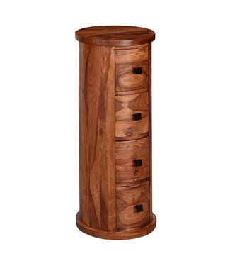Wohnling Dressoir sheeshamhout 35x85x35 cm - WL6.148