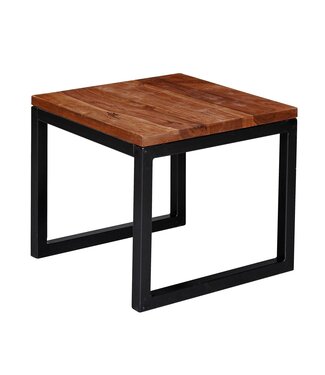 Wohnling Bijzettafel sheeshamhout 45x40x45 cm - WL6.150