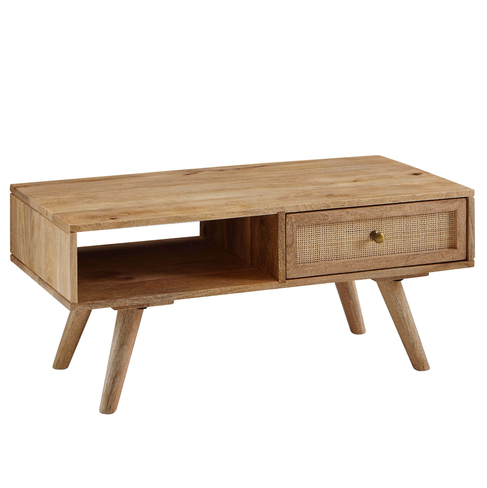 Salontafel mangohout 90x40x45 cm