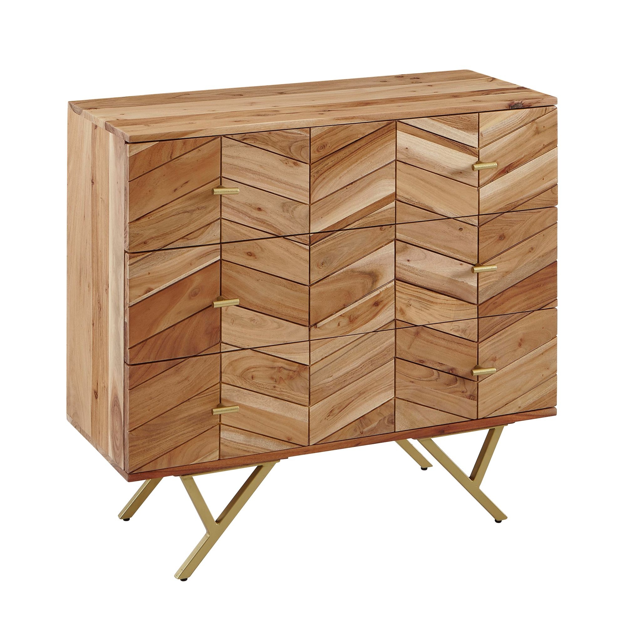 Dressoir acaciahout 90 cm breed