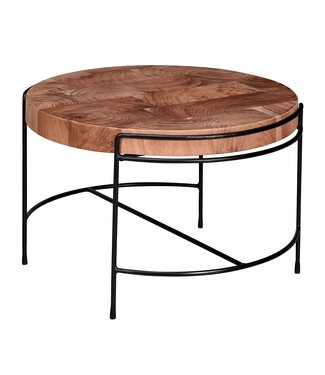 Wohnling Salontafel acaciahout rond 62 cm - WL6.174