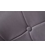 Wohnling stoel fluweel grijs / goud design draaistoel | Club fauteuil gestoffeerde stoel met rugleuning | Draaifauteuil Cocktail fauteuil Lounge | Fauteuil met stoffen bekleding