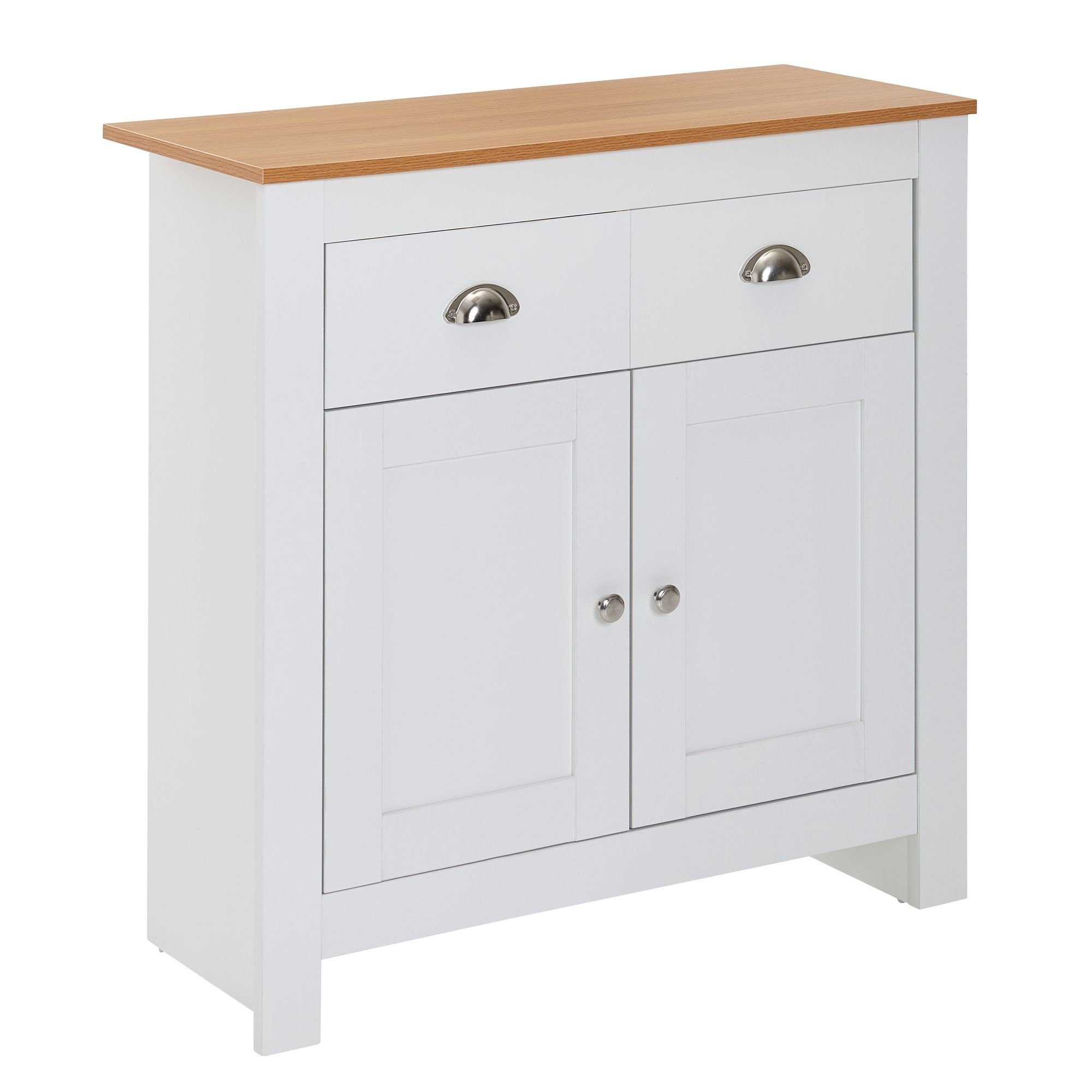 Dressoir wit 35 cm breed 81 cm hoog