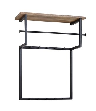 Wohnling Kapstok mangohout 76 cm hoog - WL6.452