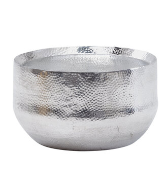 Wohnling Salontafel aluminium zilver rond 60 cm - WL6.453
