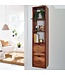 Wohnling Wandplank Sheesham Massief Hout 35x150x30 cm Hangplank Modern | Muurplank Hangende Plank met Lades | Plank voor de Wand Zwevend