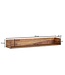 Wohnling Wandplank Sheesham Massief Hout 120x15x20 cm Hangplank Modern | Muurplank Hangende Plank | Plank voor de Wand Zwevend