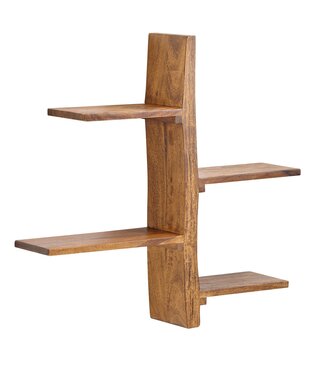 Wohnling Wandplank sheeshamhout 58 cm diep - WL6.528