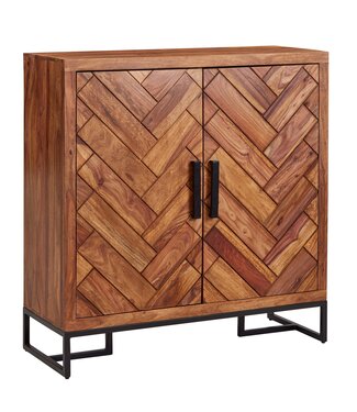 Wohnling Schoenenkast sheeshamhout 100 cm diep - WL6.530