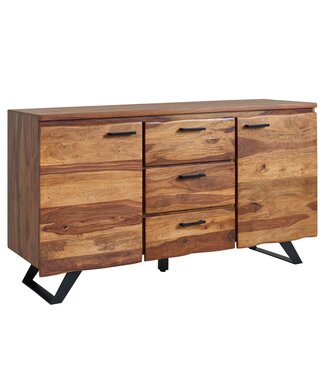 Wohnling Dressoir sheeshamhout 145 cm breed - WL6.544