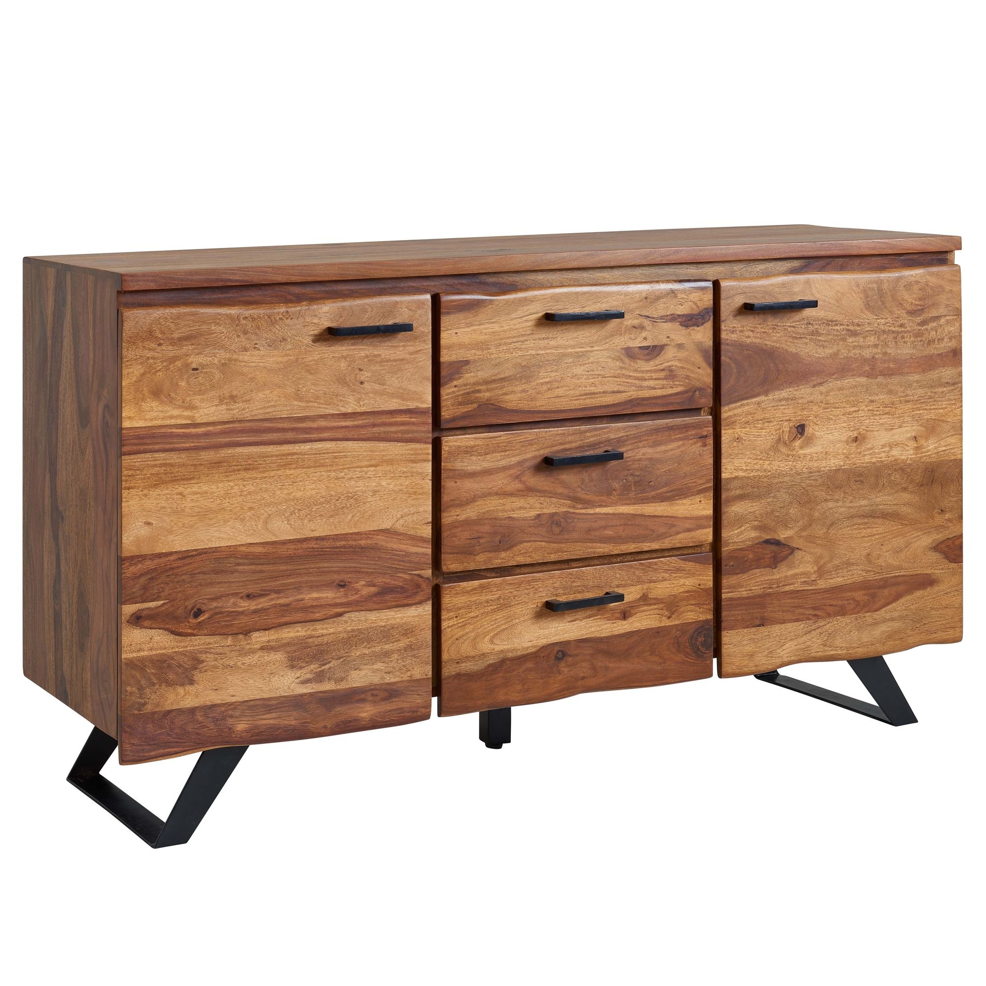 Dressoir sheeshamhout 145 cm breed