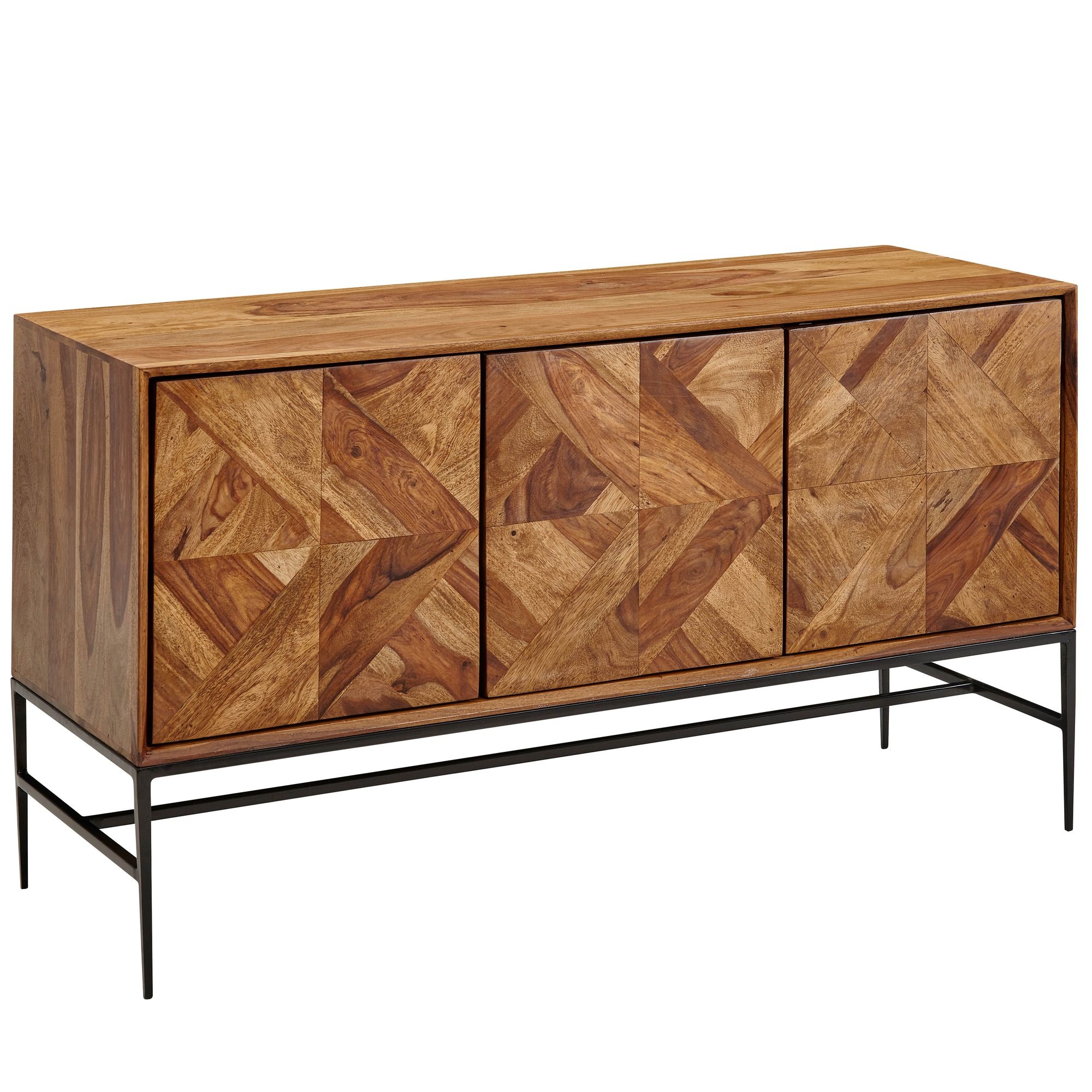Dressoir sheeshamhout 123 cm breed