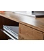 Wohnling lowboard hout eiken decor 160x50x40 cm TV-dressoir met 2 deuren | Design TV meubel hoog | TV meubel TV meubel modern | TV dressoir woonkamer