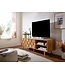 Wohnling lowboard hout eiken decor 160x51x40 cm TV-dressoir met 2 deuren | Design TV meubel hoog | TV meubel TV meubel modern | TV dressoir woonkamer