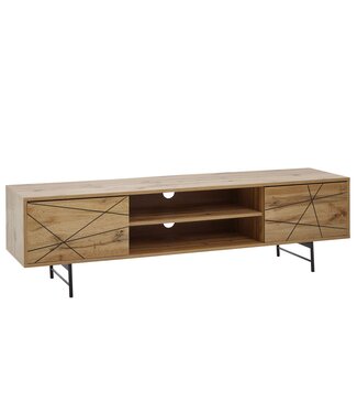 Wohnling Tv-meubel TV- eiken 160 cm breed TV- - WL6.579
