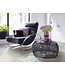 Wohnling Koffietafel Aluminium 66x66x30 cm Salontafel Metaal Zwart | Tafel Woonkamer Rond | Woonkamertafel Modern | Kleine Bijzettafel
