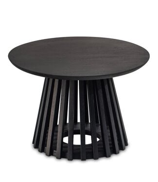 Wohnling Salontafel zwart rond 60 cm - WL6.810