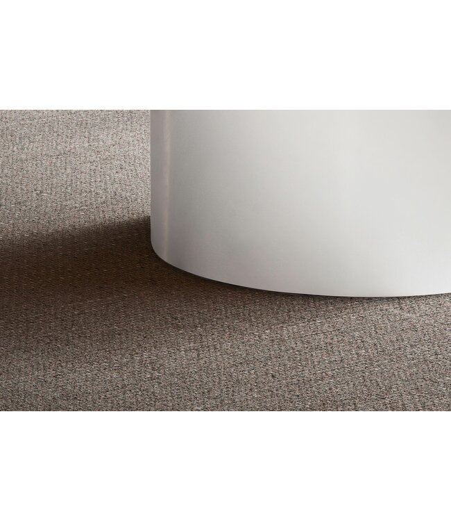 Wohnling salontafel MONOBLOC 60x60x30 cm wit hoogglans, design woonkamertafel rond, loungebank tafel eenvoudig, salontafel modern