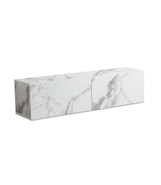 Wohnling Tv-meubel wit 120 cm breed hangend - WL6.862