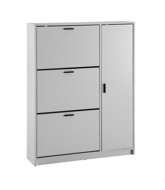 Wohnling Schoenenkast wit 90x120x24 cm - WL6.868