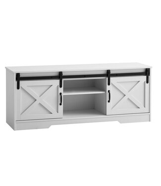 Wohnling Tv-meubel TV- wit 150x60x40 cm - WL6.879