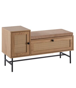 Wohnling Schoenenkast eiken 100x60x38 cm - WL6.891