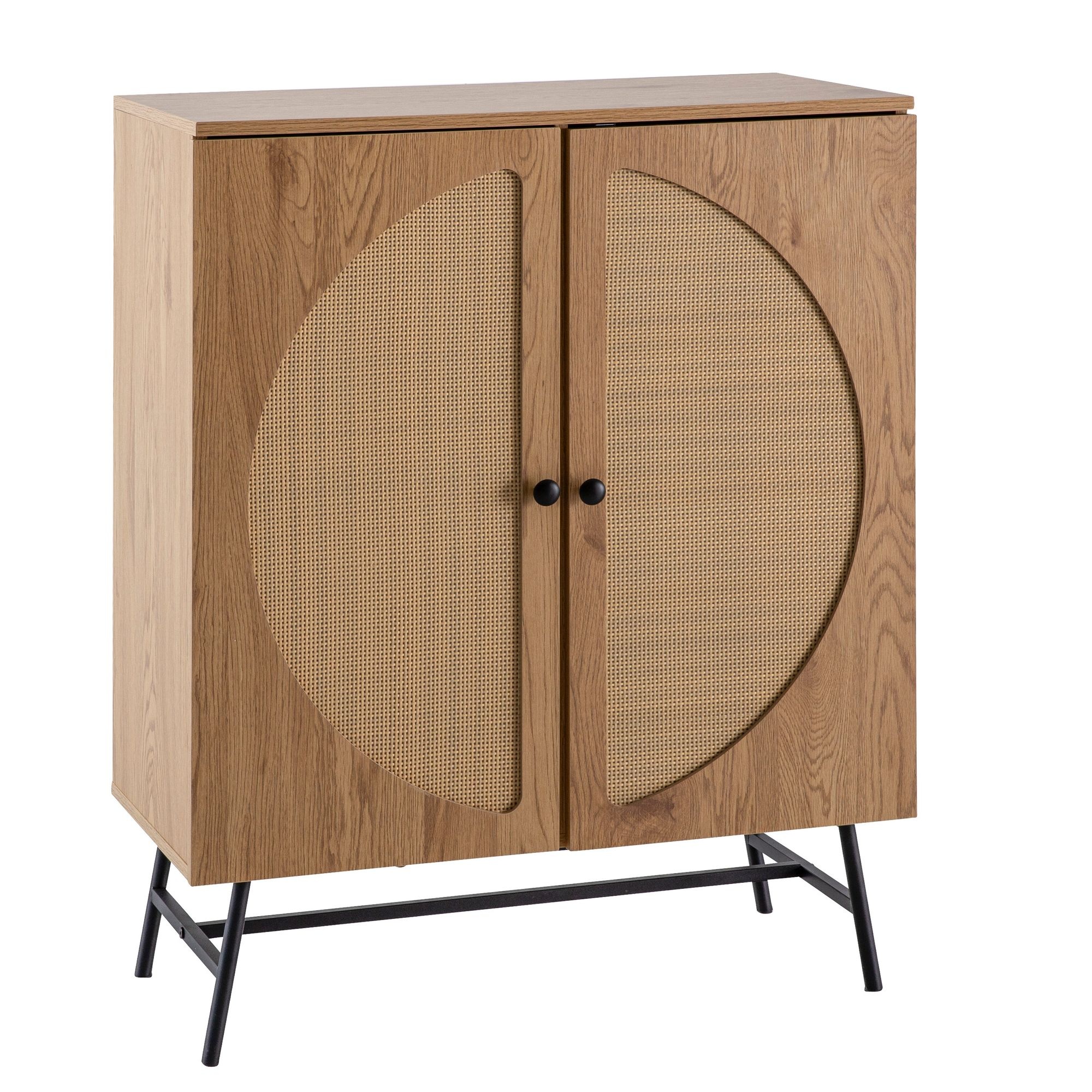 Dressoir eiken 103 cm hoog