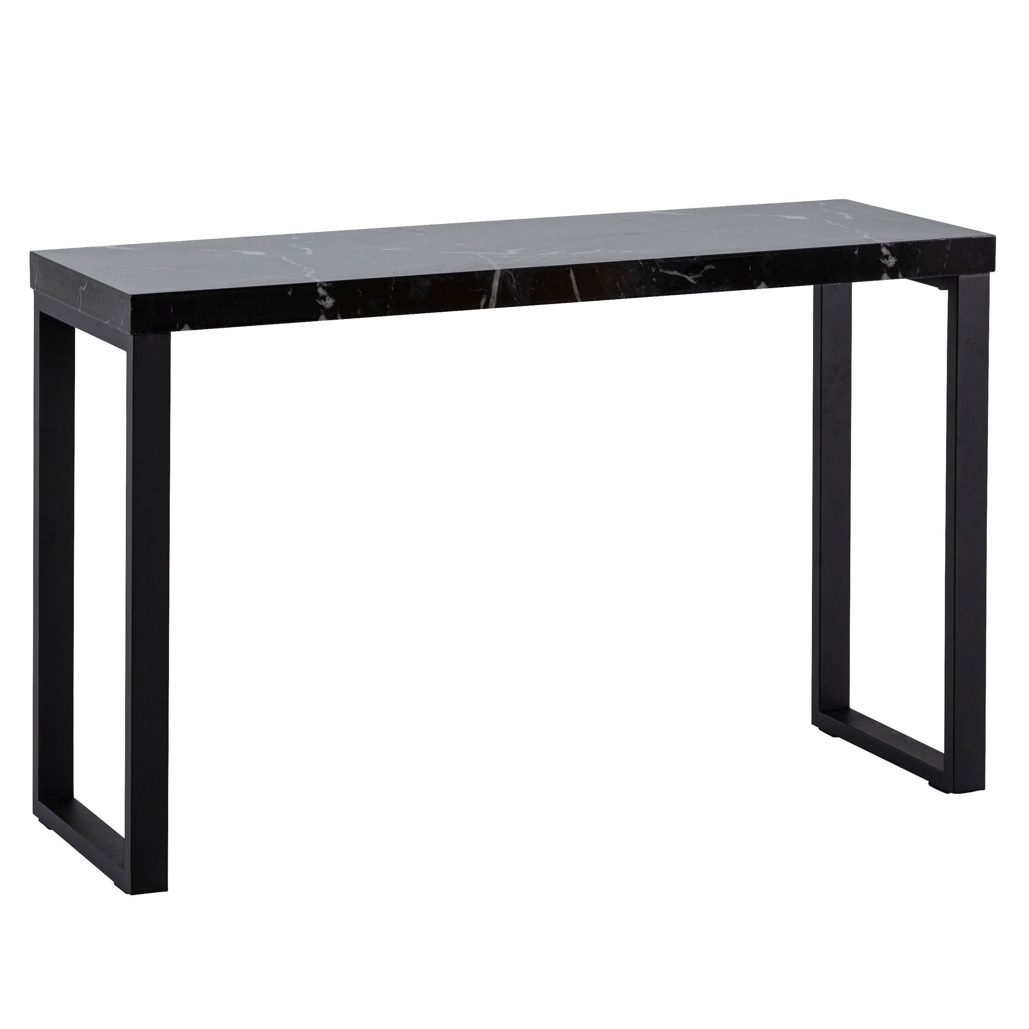 Sidetable zwart 120 cm lang