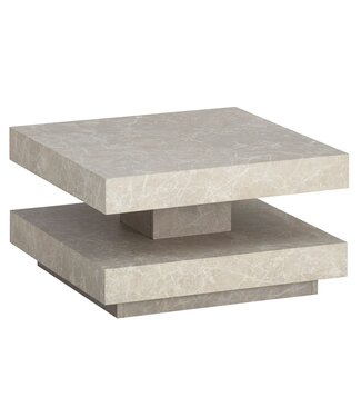 Wohnling Salontafel beige 60x60 cm - WL6.921