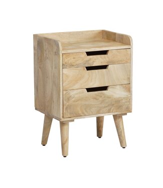 Wohnling Nachtkastje mango bruin 45 cm diep - WL6.984