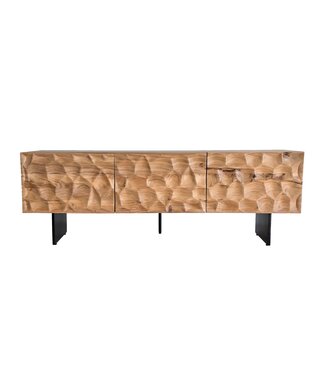 Wohnling Tv-meubel TV- acaciahout 160 cm breed - WL7.024