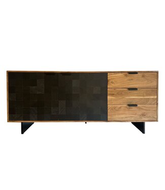 Wohnling Dressoir acaciahout 175 cm breed - WL7.026