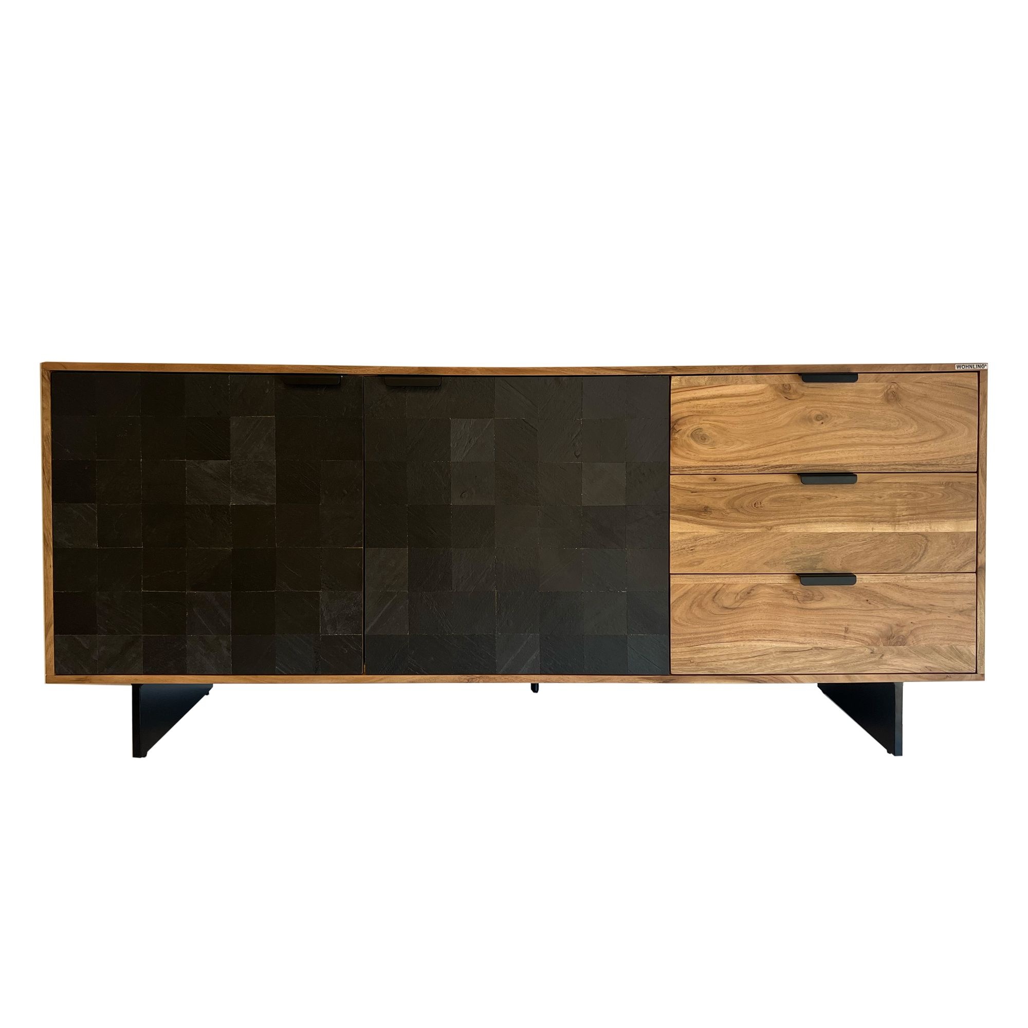 Dressoir acaciahout 175 cm breed