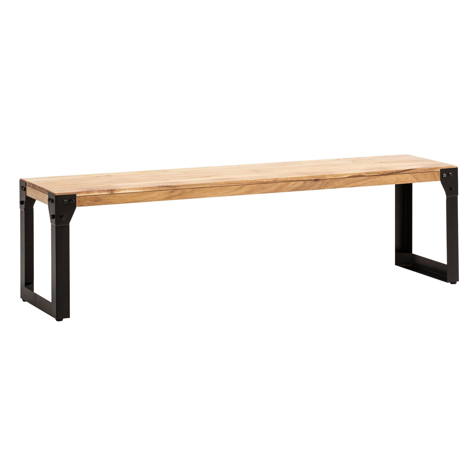 Eetkamerbank acaciahout 120 cm breed