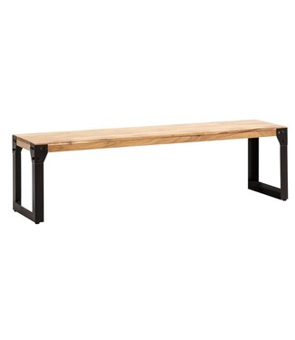 Wohnling Eetkamerbank acaciahout 140 cm breed - WL7.051