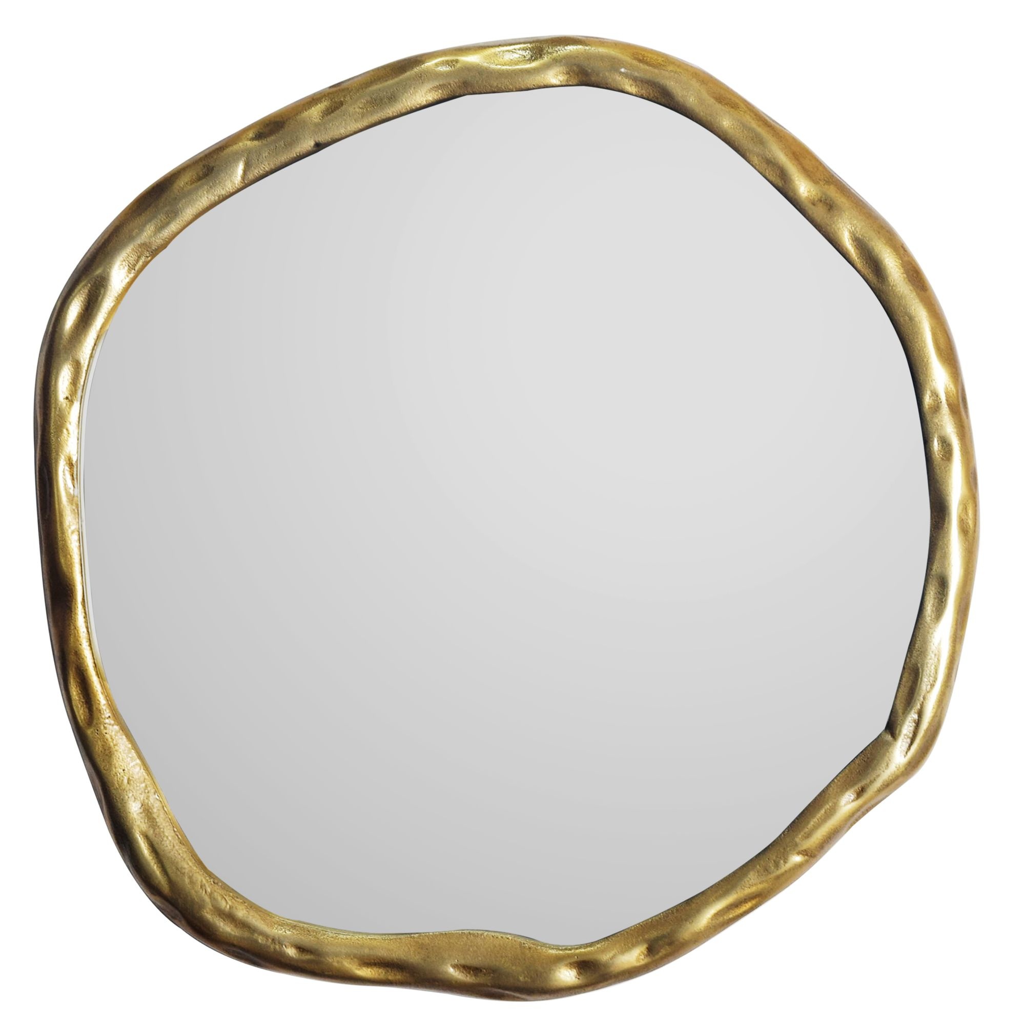 Spiegel goud asymmetrisch 60 cm