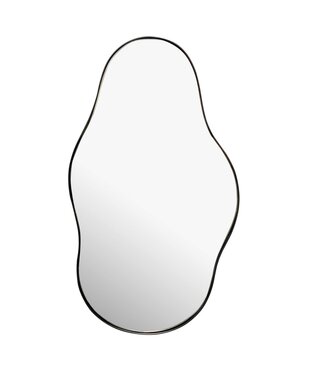 Wohnling Spiegel zwart asymmetrisch 40x80 cm - WL7.109
