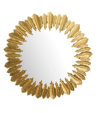 Wohnling Spiegel goud rond 68 cm - WL7.121