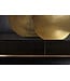 Wohnling Decoratieve Vaas Set van 2 Aluminium Goud Bloemenvaas Modern, Decoratieve Vaas Rond 2-delig voor Bloemen, Aluminium Tafelvaas Woondecoratie Metalen Tafeldecoratie Handgemaakt