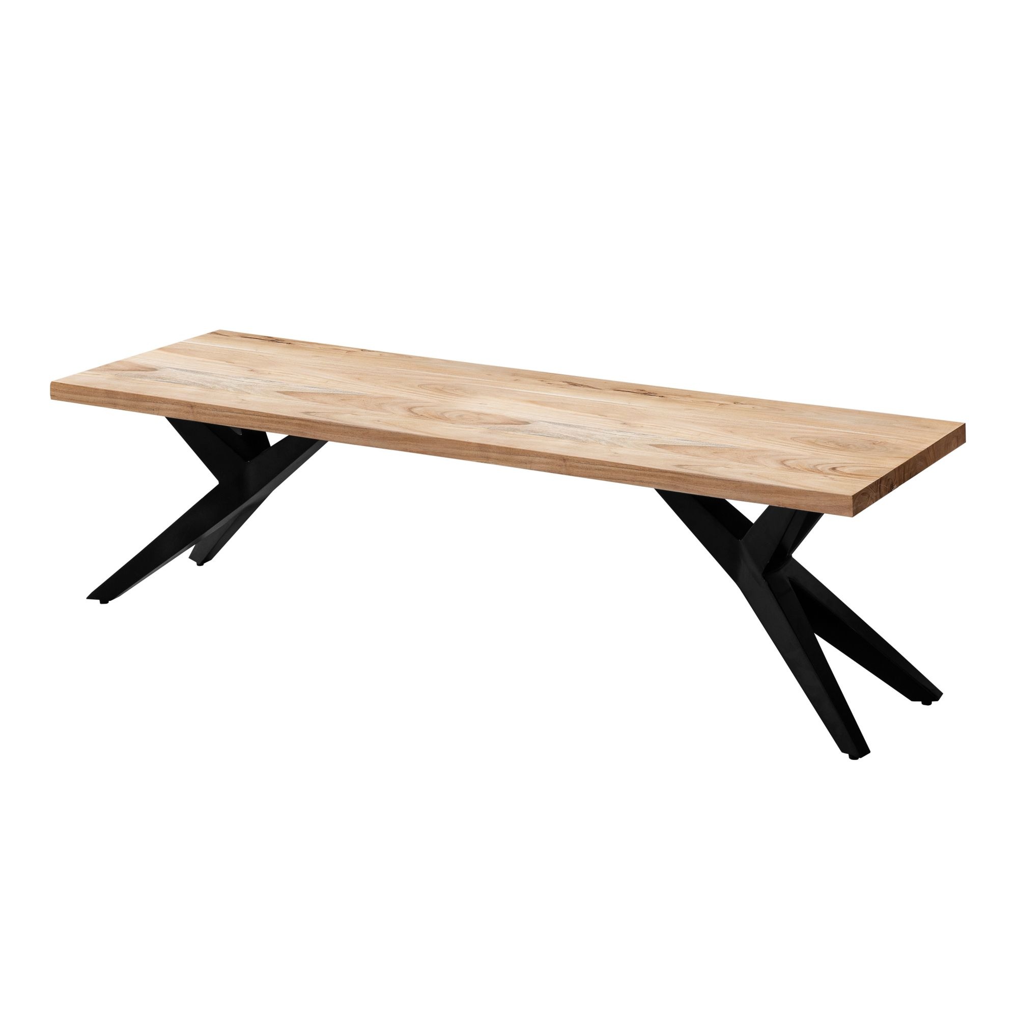 Eetkamerbank acaciahout 120 cm breed WL7.227